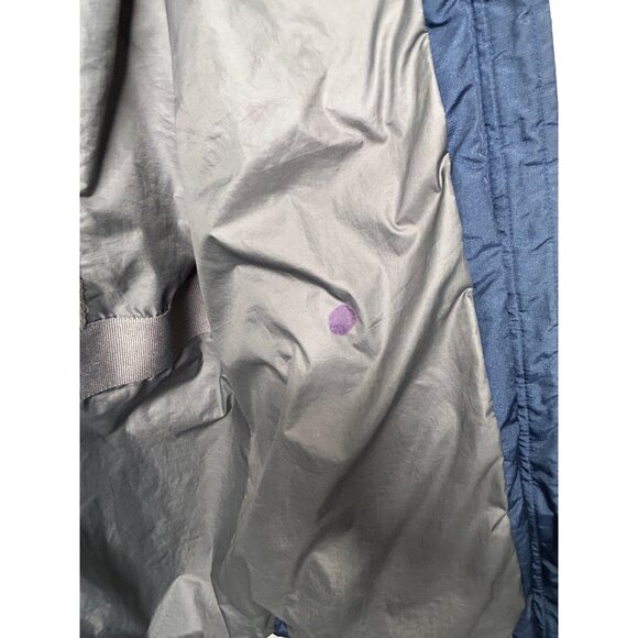 Eddie Bauer Women's coat Sz Medium blue down filled hooded parka winter jacket - Picture 6 of 16